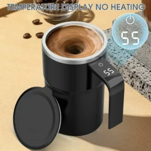 Self-Stirring Magnetic Mug — 380ml, Rechargeable